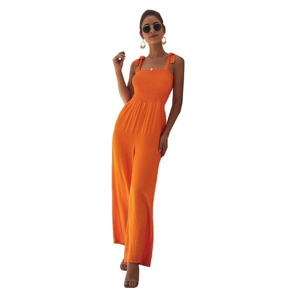 Women 2020 summer jumpsuit backless - Picture 3 of 3